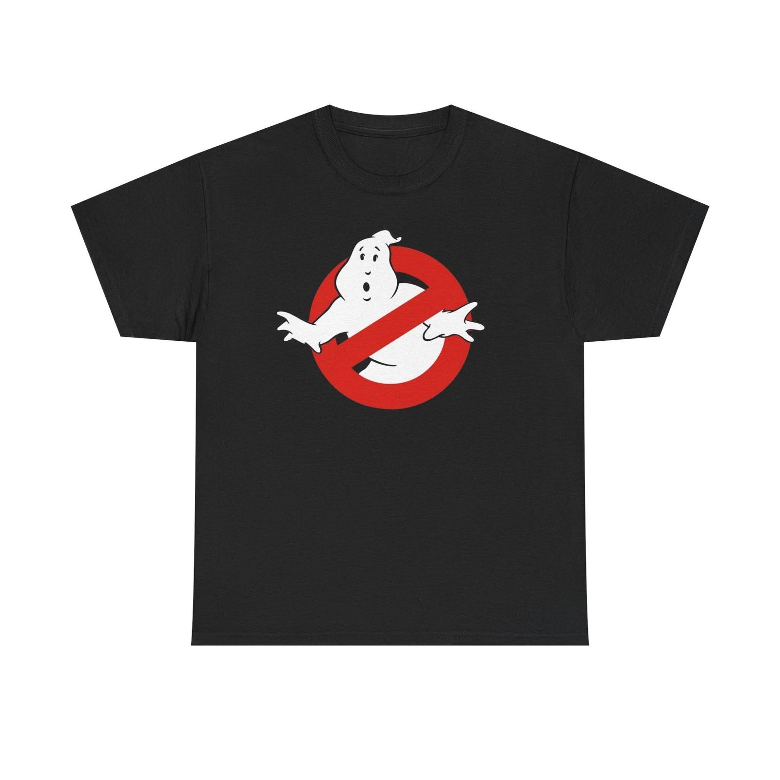 GhostBusters Logo Black Tee-Tshirt L