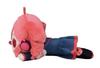 Kasane Teto lying-down plush toy, approximately 16cm (normal size)