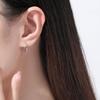 Wave Hollow Ear Buckles Are Simple and Simple In Design, Cute and Playful Street Shooting Earrings Personalized Trend