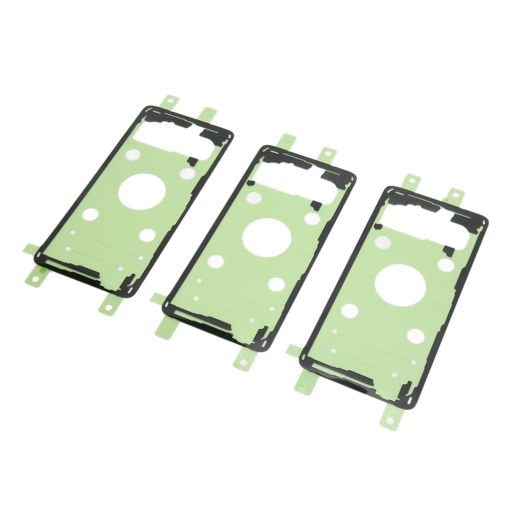 3PCS Phone Battery Back Cover Sticker Plastic Phone Back Battery Door Cover Tape for Galaxy S10