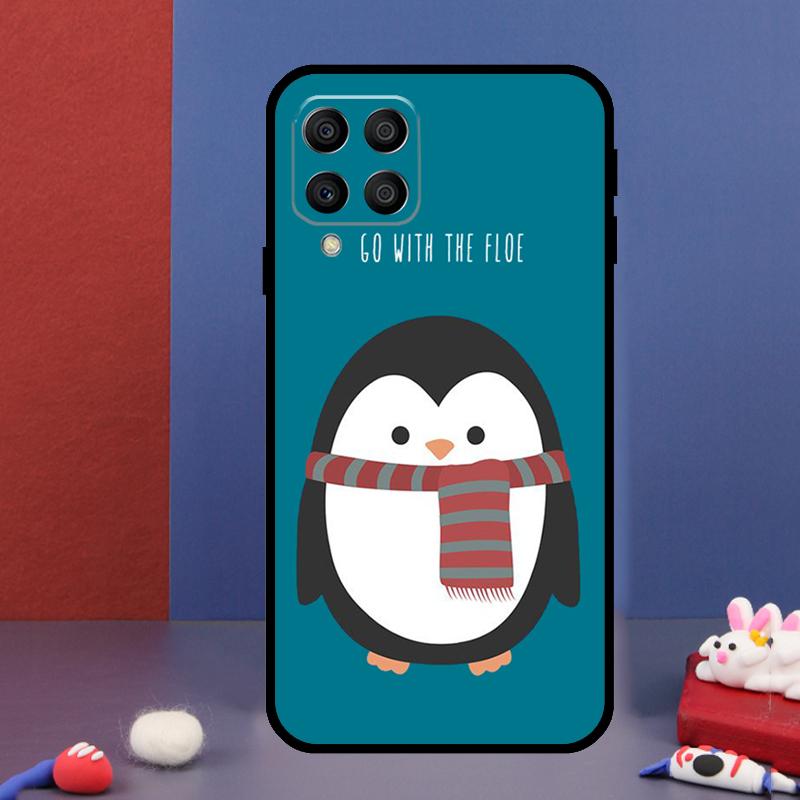 Penguin For Samsung Galaxy M33 M13 M23 M53 M15 M55 M31 M51 M14 M34 M54 M20 M30s M32 M52 Phone Case