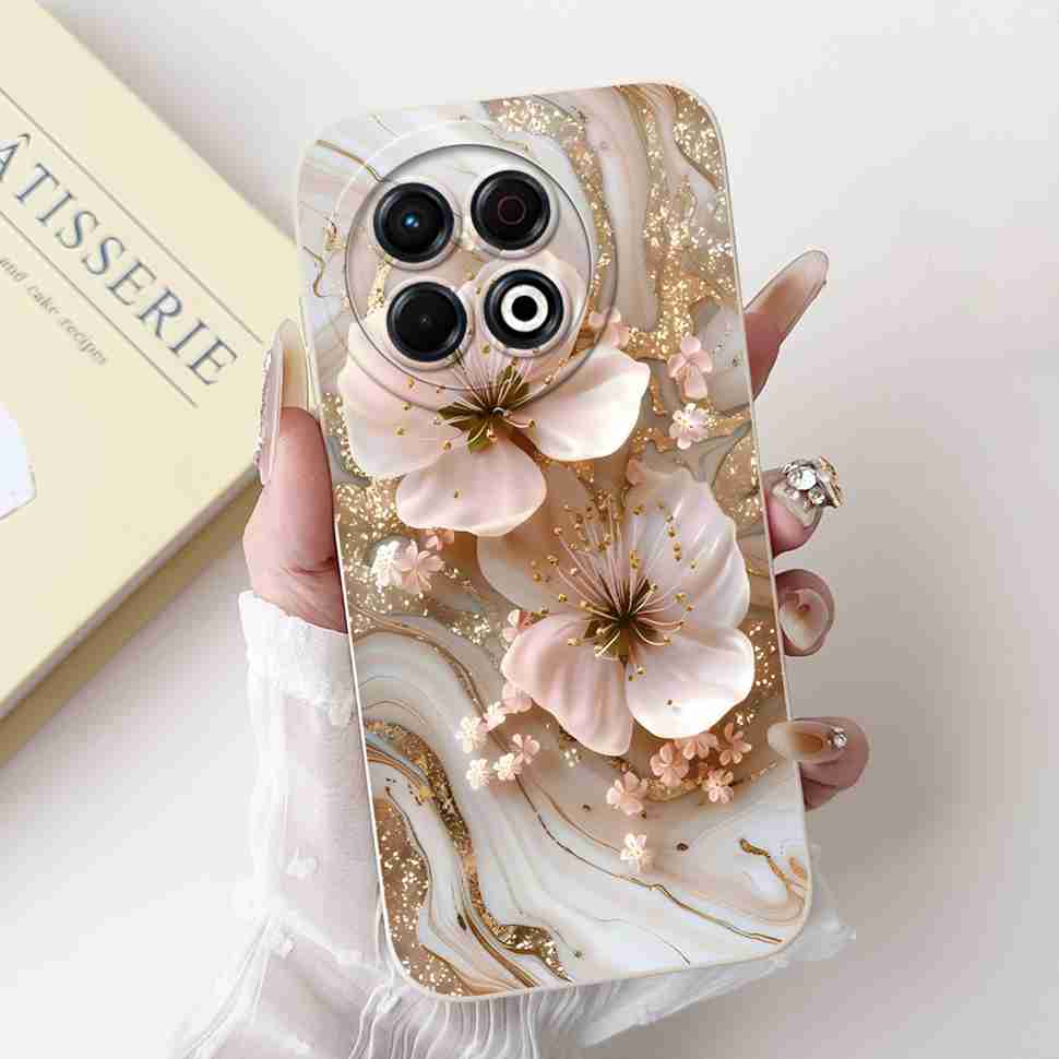 For Tecno Spark 30 Pro 4G 6.78" Case Cartoon Bunny Fashion Girl Soft Silicone Cover For Tecno Spark 30Pro KL7 Protective Cases