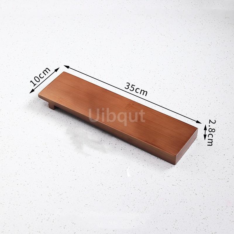 Bamboo Sushi Board Boat Plate Rectangular Platform Cooking Sashimi Basin Japanese Korean Cuisine Tableware Serving Plate Tray