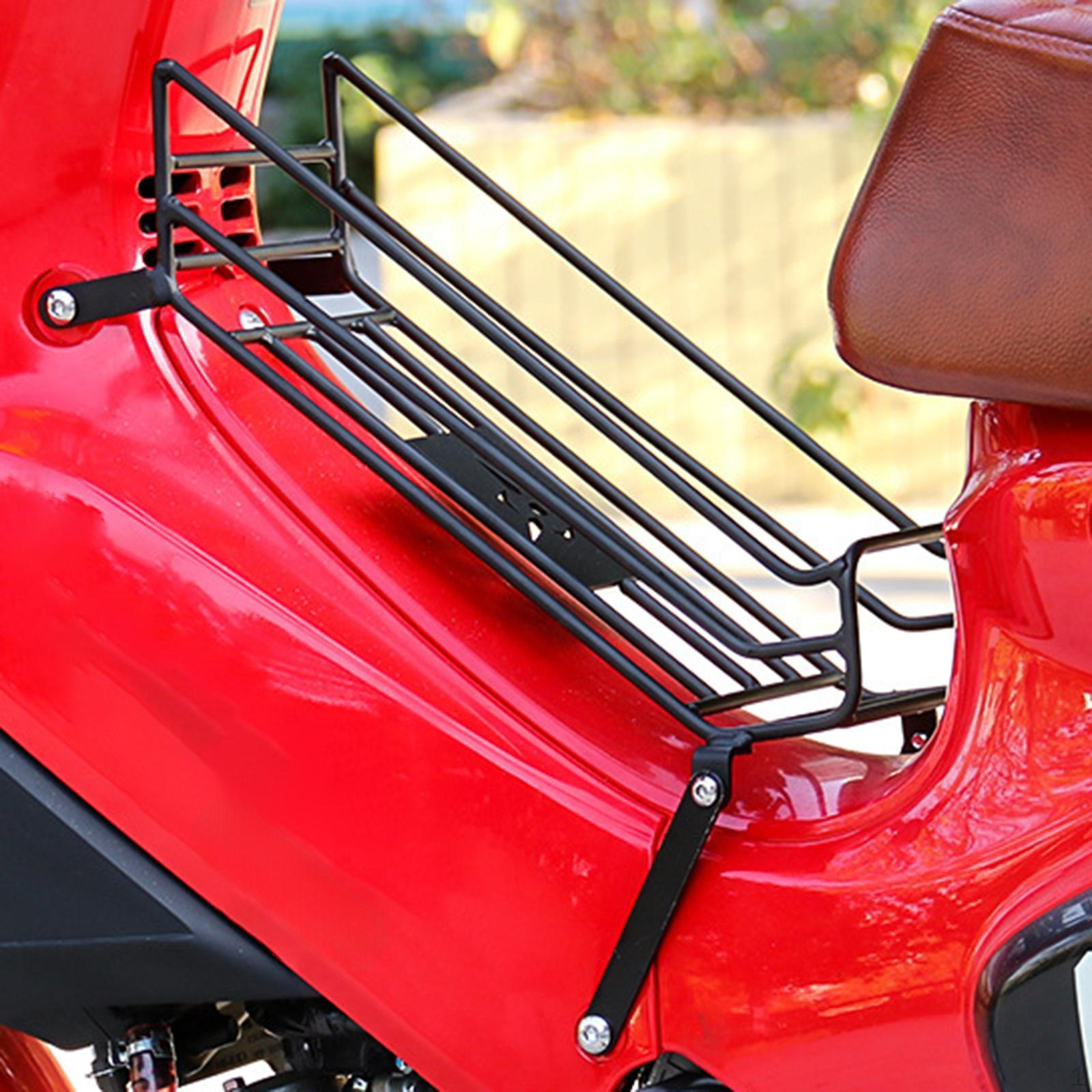 

Motorcycle Luggage Holder Bracket Accessories Easy Installation Iron Sturdy Modification