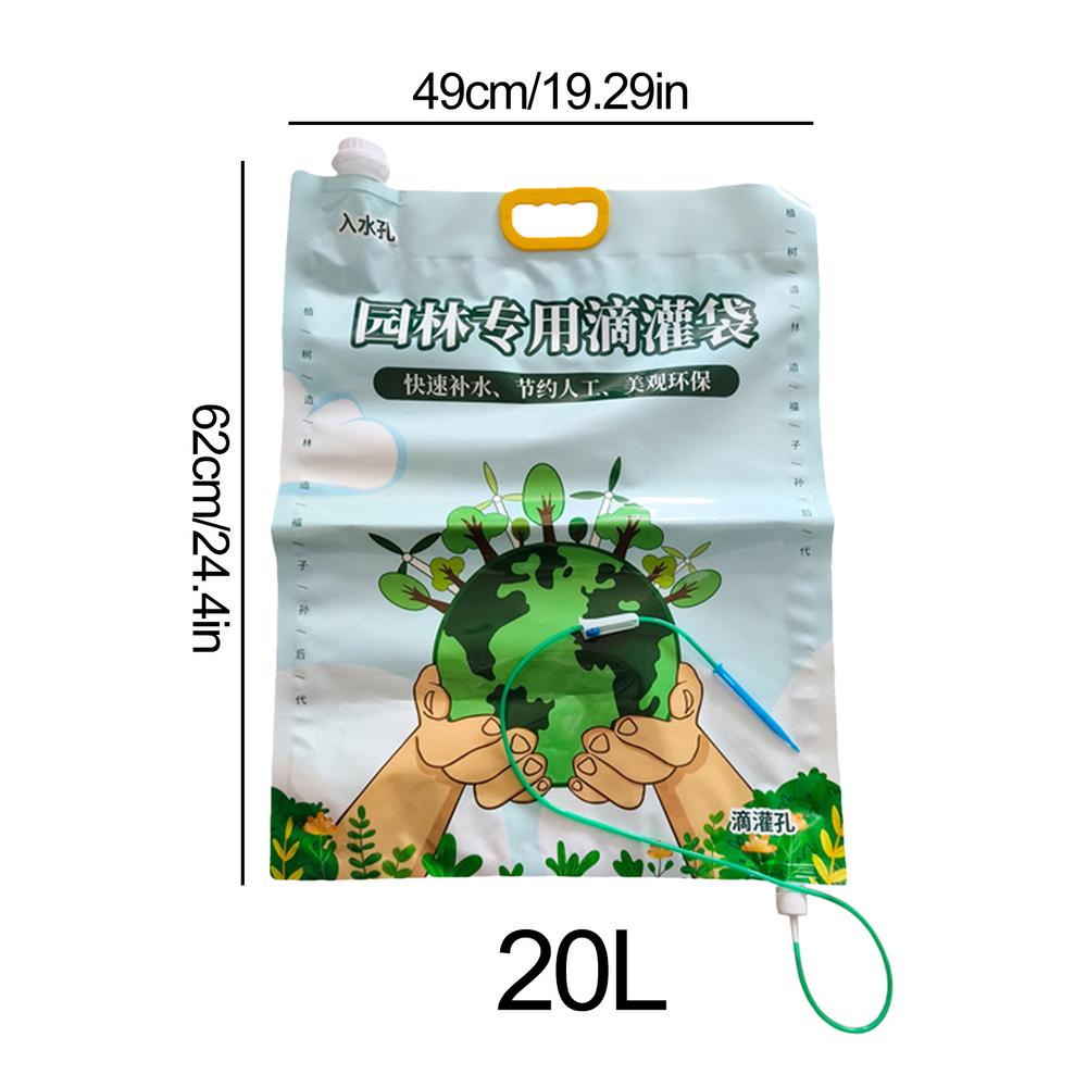 

Water Bags For Trees Slow-Release Irrigation Waterer Adjustable Drip Rate Slow-Release Tree Irrigation Bag For Landscaping
