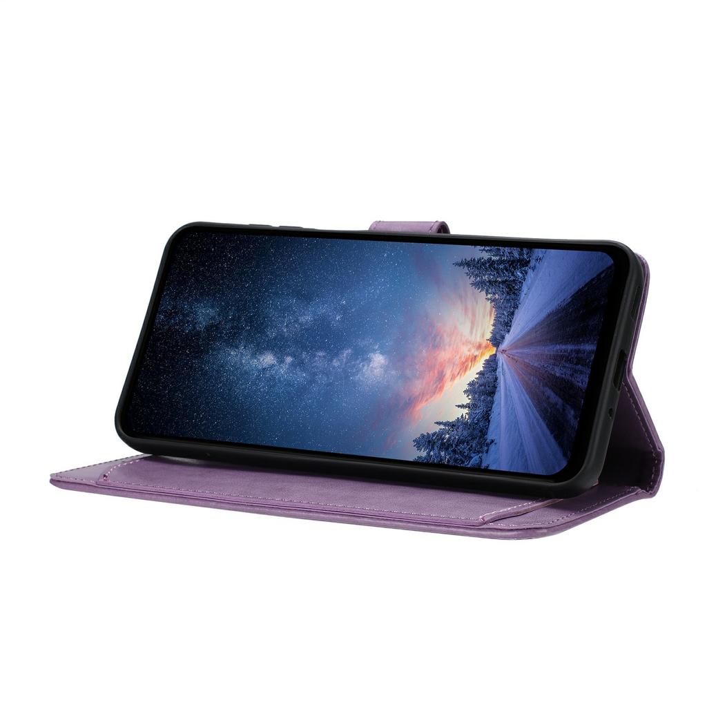 Wallet Phone Case for Motorola Edge 60 5G/Edge 60 Fusion 5G/Edge 60s 5G Stand PU Leather Folio Flip Cover with 8 Card Slot