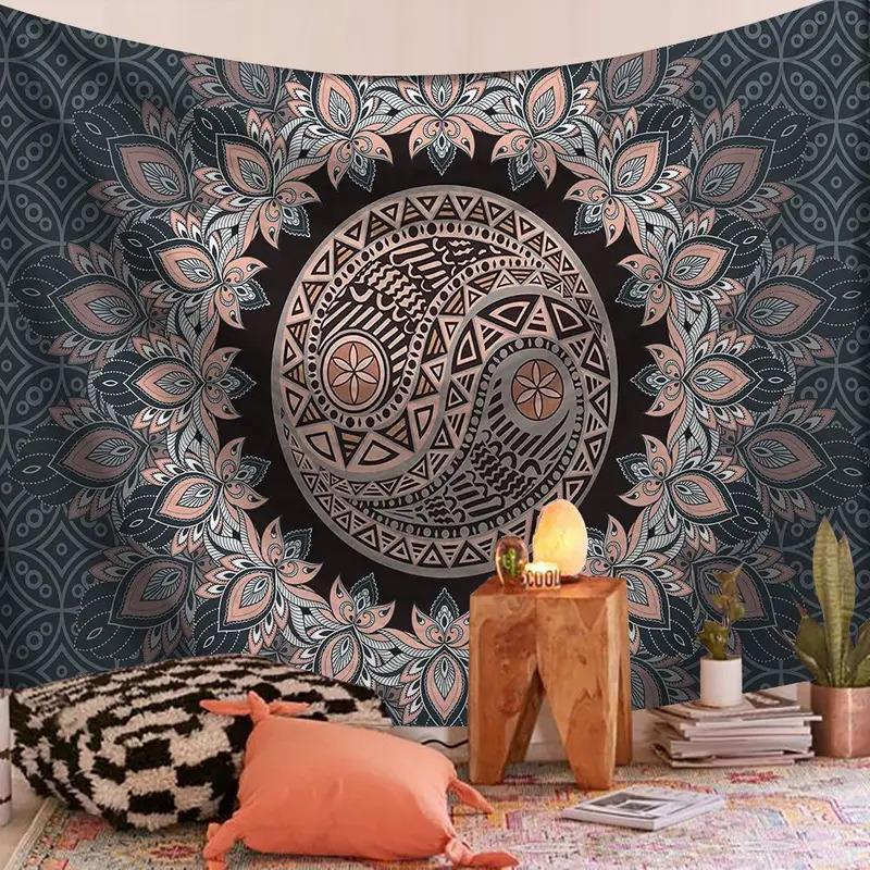 Indian Mandala Bohemian Tapestry | Ethnic Wall Decor | Perfect Hanging for Living Room Bedroom Hallway 100X70CM