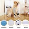 Warm Dog Leg Brace Adjustable Dog Joint Wrap Anti-slip Dog Knee Support  Injured Dogs