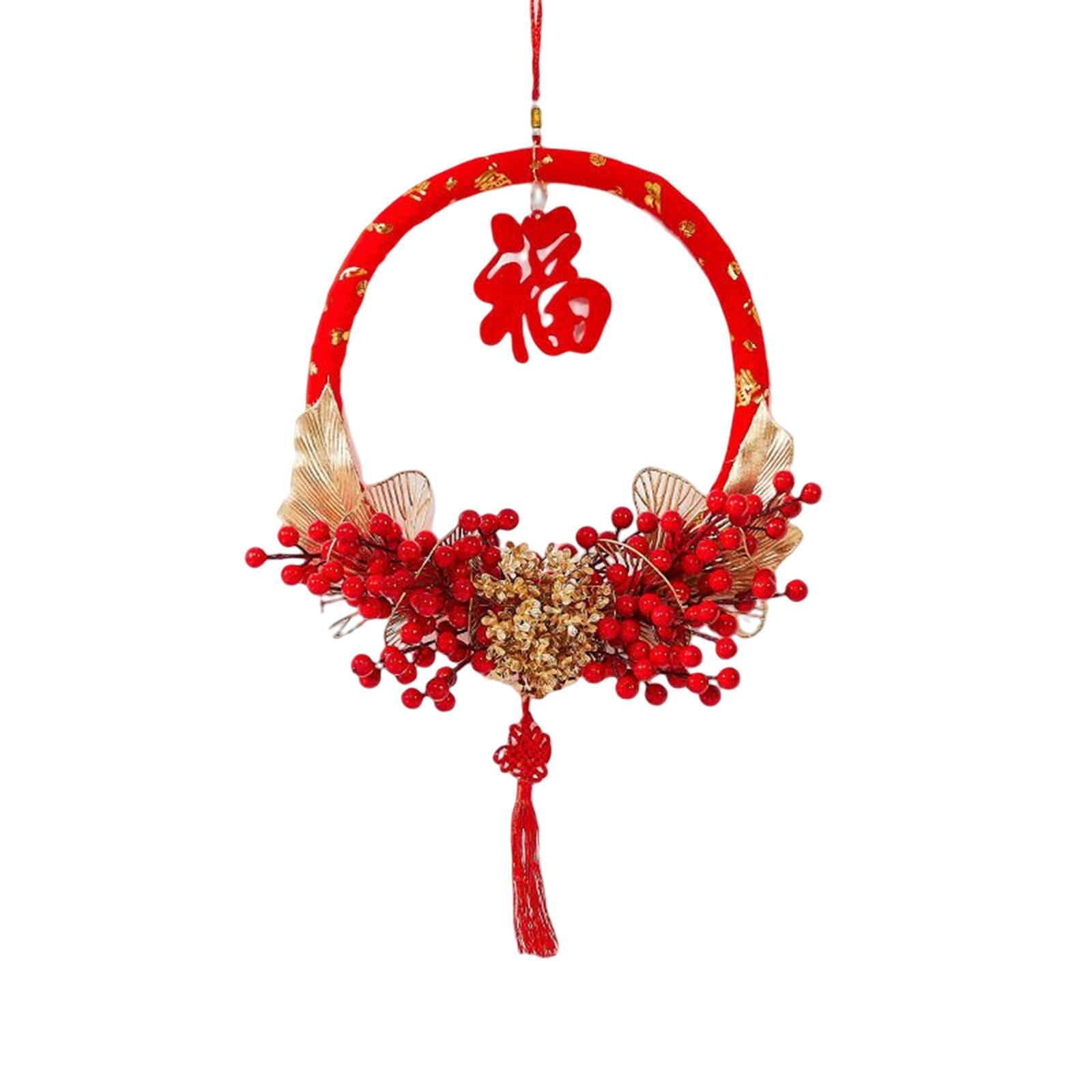 

Китайский венок Фэн-шуй орнамент Китайский кулон с кисточкой для декора