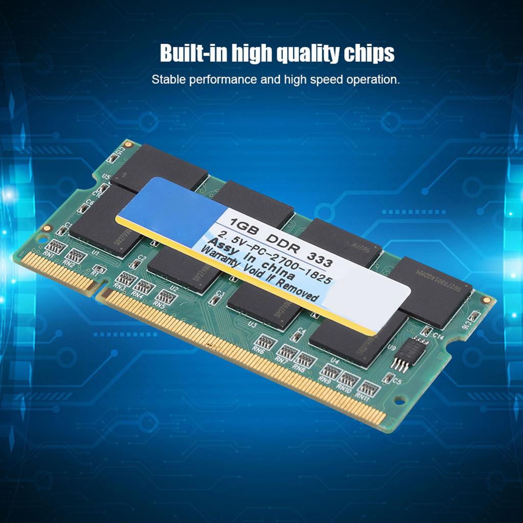 Xiede 1G 333MHz Laptop RAM for DDR PC 2700 notebook Full Compatibility for Intel   AMD