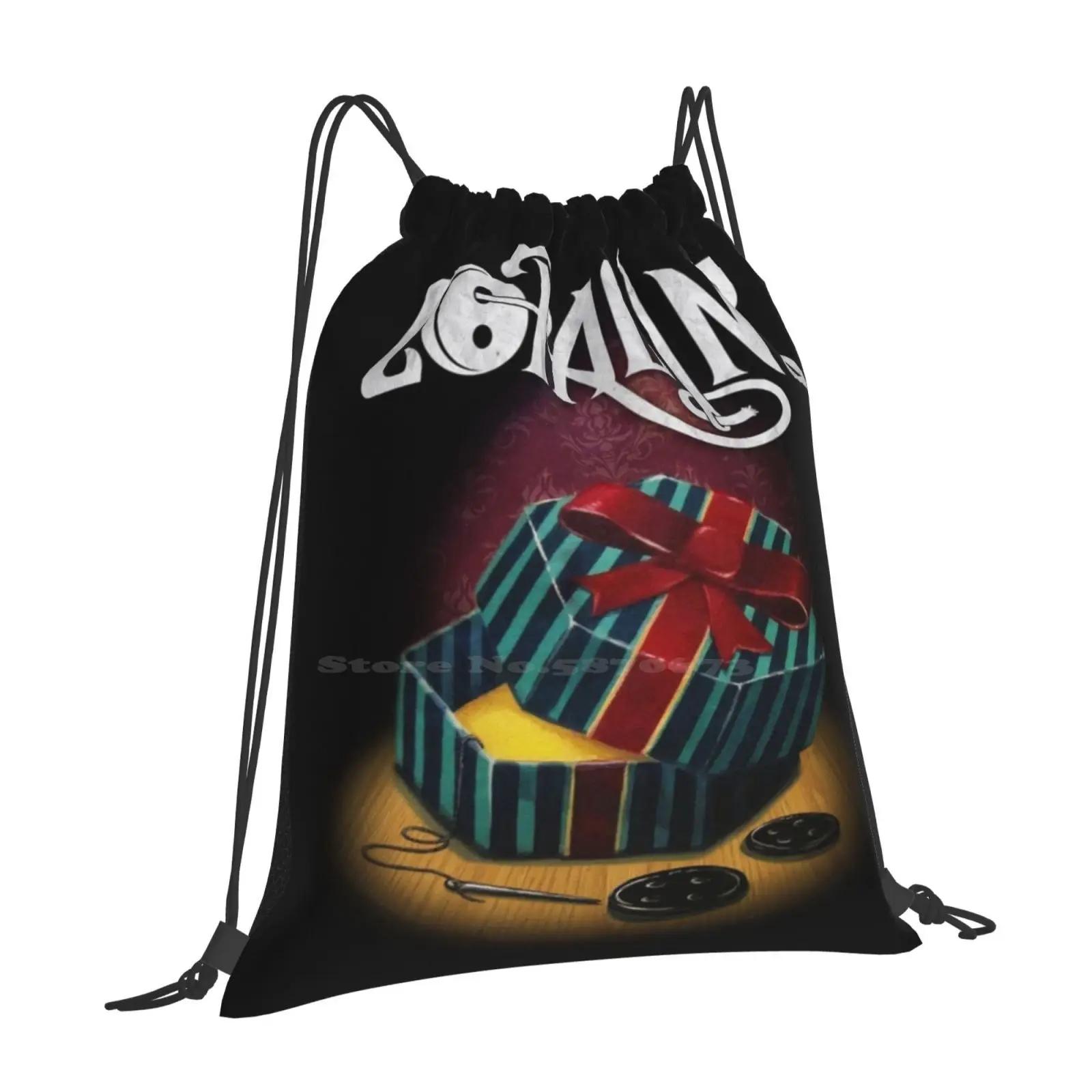 Gift Coraline Movie Backpack For Student School Laptop Travel Bag Movie Vintage Classic Horror Coraline Coraline Coraline OneSize