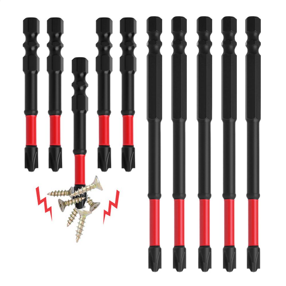 Screwdriver Bit Sets Anti Slip Screwdriver Bit Set Ratchet Wrench Heavy-Duty Driver Extension Anti-Slip Adapter Tool For Home