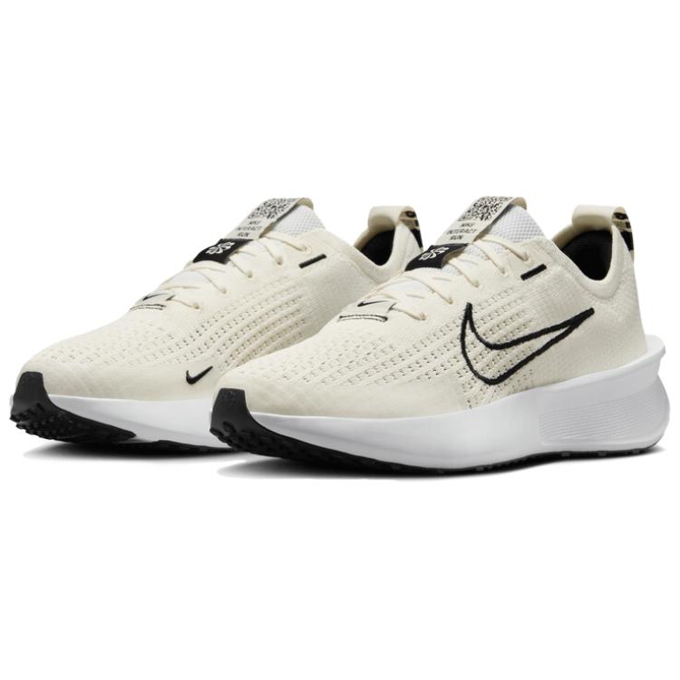 Nike Interact Run Sail Black Women Sneakers Cream White FD2292-109