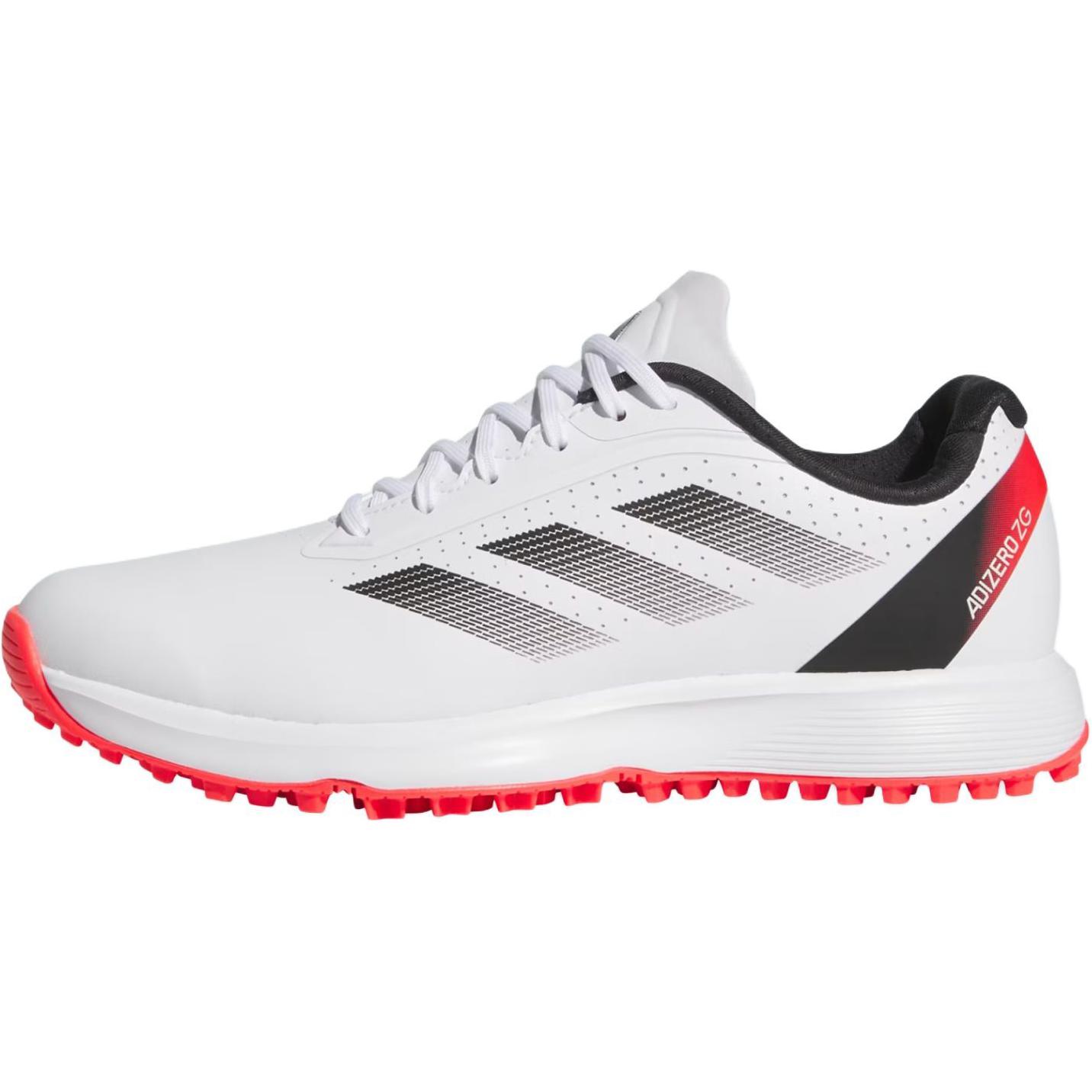 

Adidas Adizero ZG Spikeless Golf K White Lucid Red Kids Sneakers Cloud-White Core-Black IH9887 38⅔