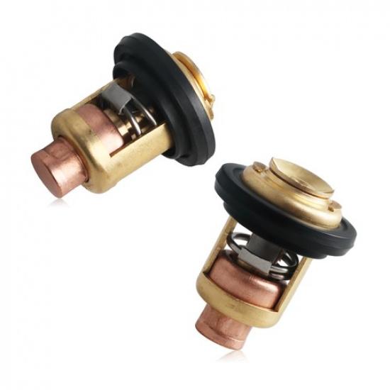 Quality 2Piece Thermostat Kit for Mercury Marine V6 135-225HP 75692Q2 27-62386