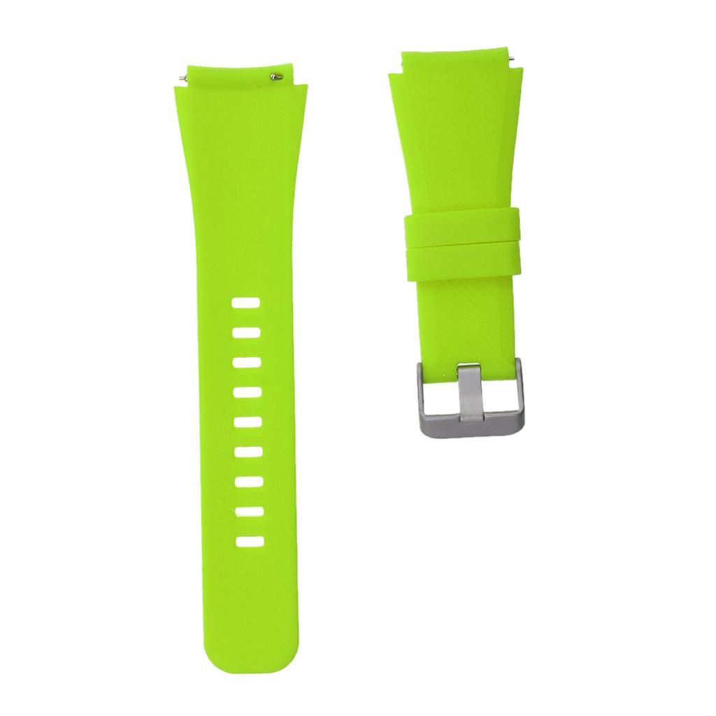 Wrist Strap Silicone Watchband For Samsung Gear S3 Classic Fluorescent green