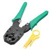 11PC LAN Network Crimper Plier Hand Tool Repair Cable Tester Cat5 Ethernet Connector Test RJ45 Stripping Cable Mak Kit