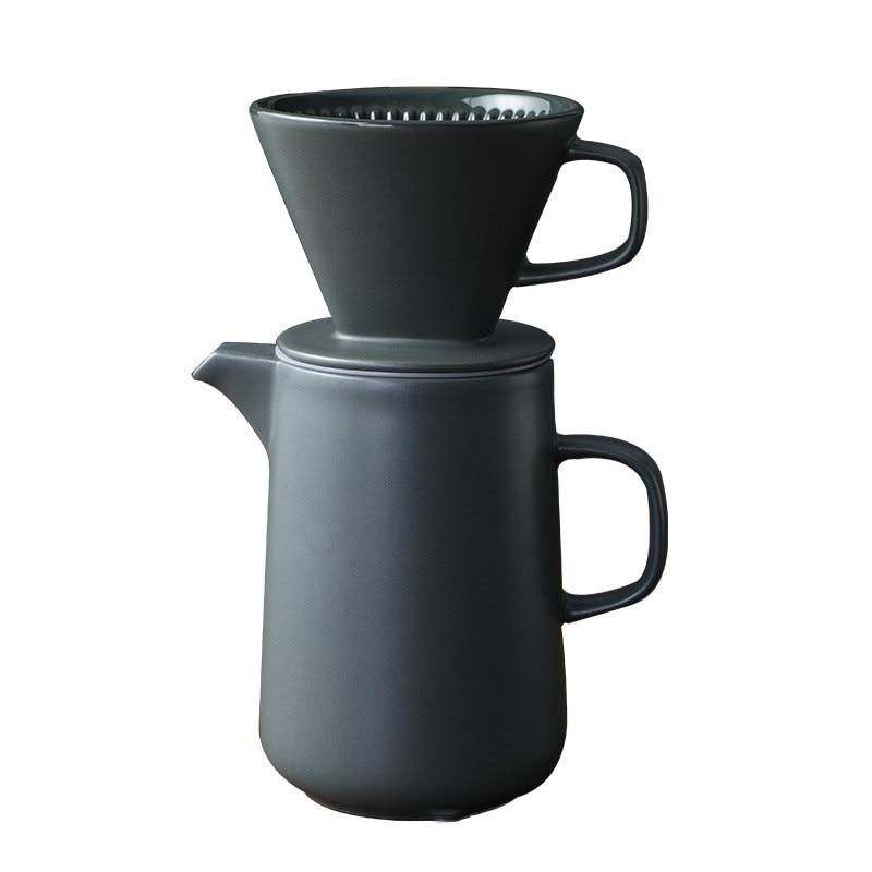 Handmade Coffee Pot Ceramic Tea Set Tea Pot Home Coffee Shop Type Type Esprito Percolator Cafe