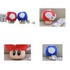 Bedårande Mario-serien 8 cm plyschsvampnyckelring med mjukt kort plyschmaterial