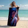 1pc Game Lol Beach Towel, Comfortable and Thick, and Swimming/Bath/Picnic/Camping Towel, Suitable for Seaside Beaches