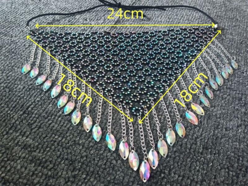 Sequins Tassel Veil Bling Rhinestone Masks for Women Masquerade Masks Party Dance Masquerade Decorations Face Accessories