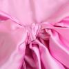 2025 Summer V-neck Halter Backless Silk Satin Tie-Up Mini Dress