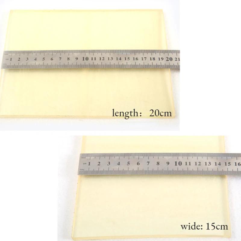 Handmade DIY leather goods making punching pad, cow tendon pad, diamond cut punching pad tool