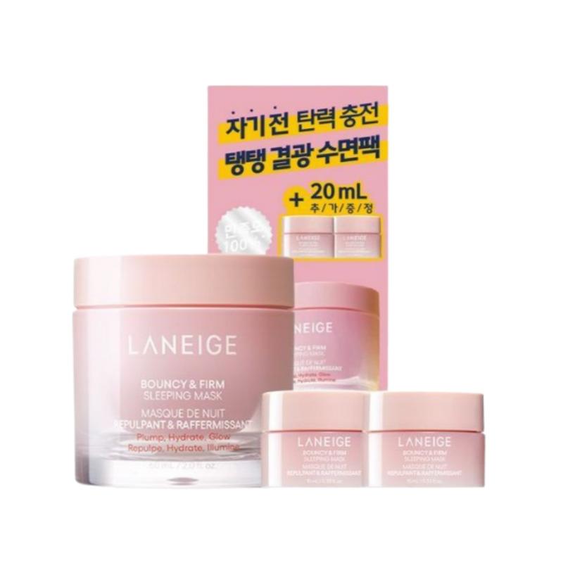 

LANEIGE Упругая и Подтягивающая Ночная Маска 60 мл Набор (+20 мл Бонус)