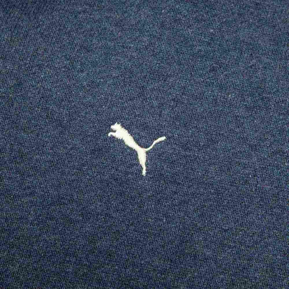 Puma Navy Series однотонная повседневная куртка с длинным рукавом на молнии унисекс — фото 4