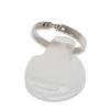 HERMES  #9(JP Size)  ring Pt950Platinum Women