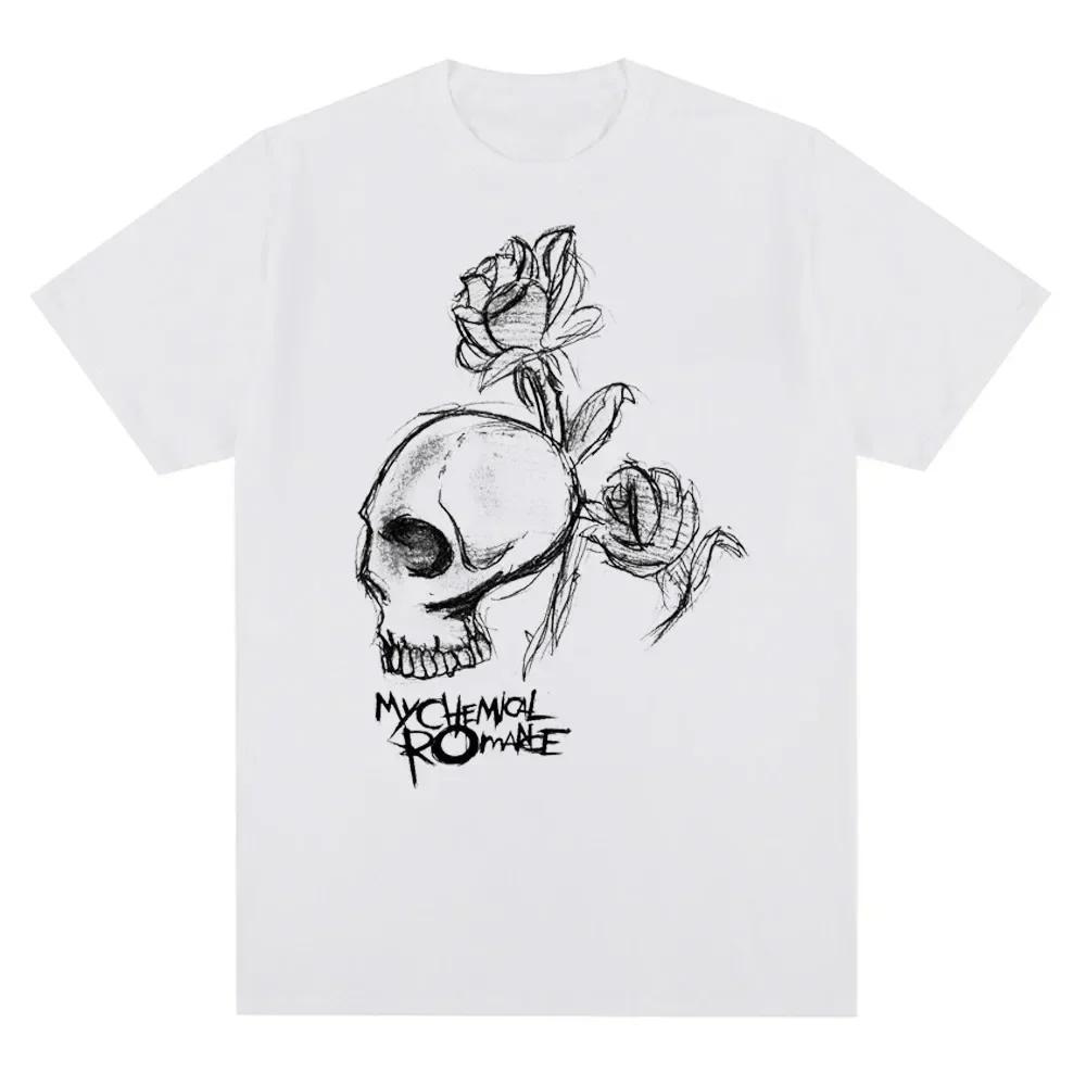 Quality Comfortabled Punk Rock Summer Fashion My Chemical Romance Mcr Band Printed T-shirts High