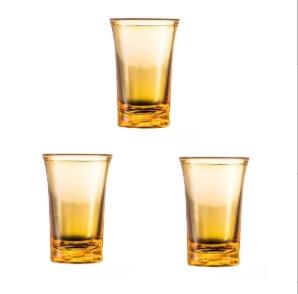 1-4 ks Plastové panáky, 2oz Panáky na whisky ve tvaru kulky, Odolné Party Bar Svatba Nápojové sklo, Opakovaně použitelné Ekologické Koktejl Vodka
