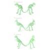 12Pcs Luminous Dinosaur Fossil Skeletons Simulation Tyrannosaurus Rex Brachiosaurus Triceratops
