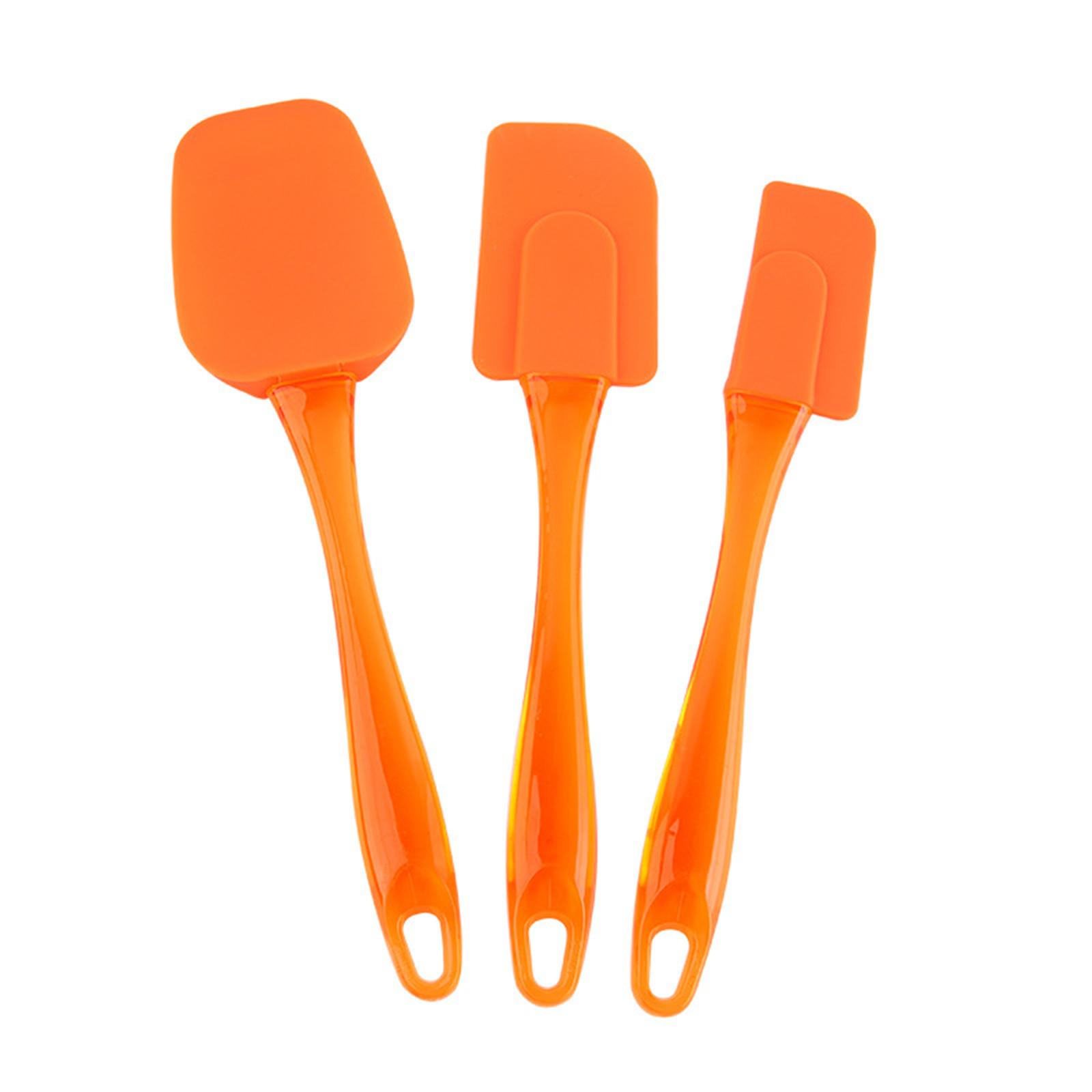 Silicone Spatula Set Flexible Heat Resistant Rubber Spatula Turner Kitchen Cooking Utensils Spoonula Cake Tools