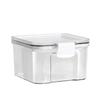 Square Grain & Snack Sealed Jar - Moisture-Proof Kitchen Storage Box