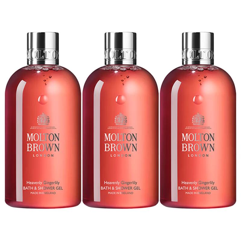 Molton Brown Heavenly Gingerlily Shower Gel (3x300ml)