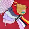 Chinese Tassel Scented Sachet - Portable Handmade DIY Brocade Bag for Purse or Car Pendant