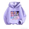 Hochwertiger Kpop Anime Print Hoodie Kinder Frühling Herbst Langarm Kapuzenpullover Gemütlich Lässig Jungen Mädchen Tägliches Outfit
