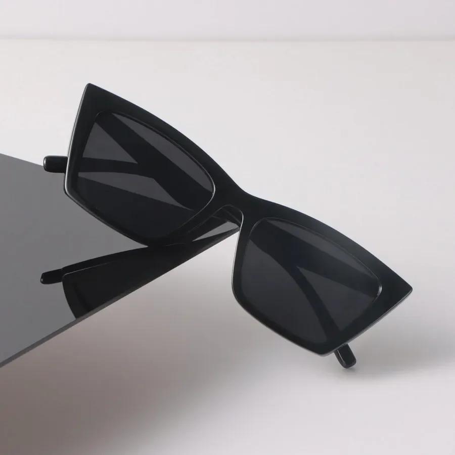 Small Square Sunglasses Women Men Retro Luxury Female Male Mirror Clear Designer Eyewear Brand Black Sun Glasses