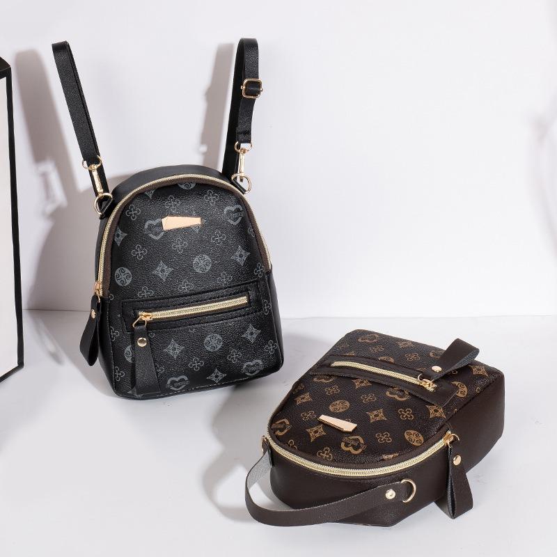 Flower backpack 2025 Ladies bag Fashion Backpack Women's Bag Women's fresh and sweet student school bag Chic