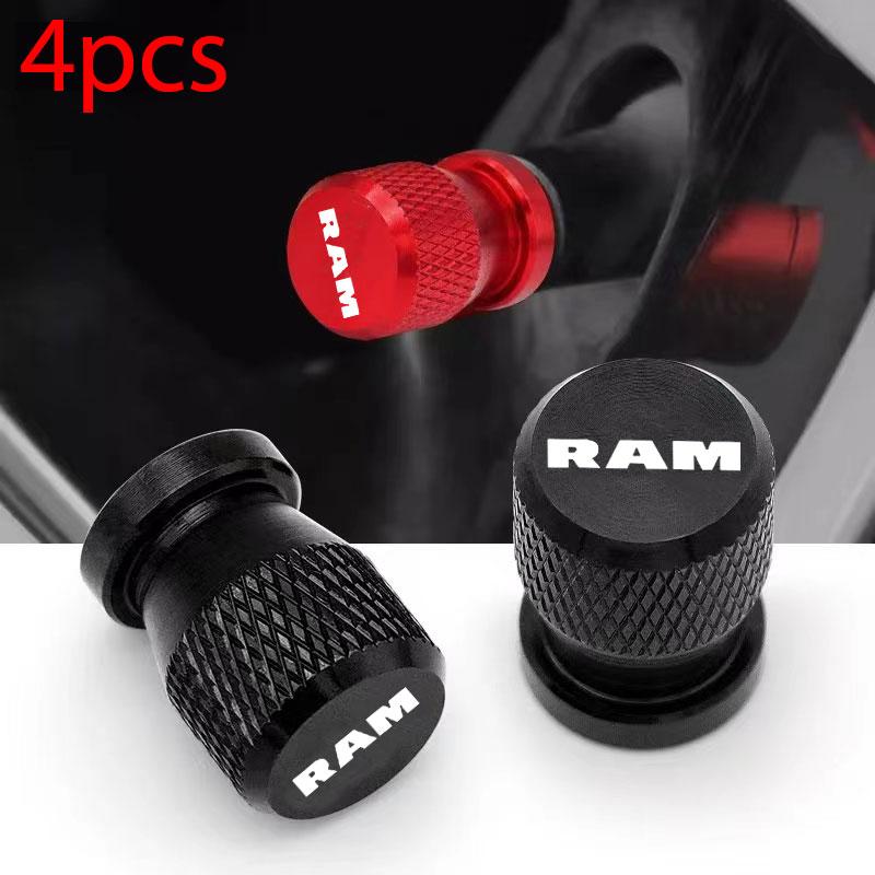 AAWK1 compatible compatible for Dodge Ram 1500 2500 3500 Accessories Car Styling Car Wheel Tire Valve Caps Tyre Stem Covers Airdust Waterproof