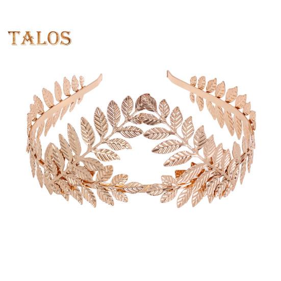 

Свадебный обруч для волос с металлическим листом, блестящая сверкающая текстура, корона, повязка на голову для подружки невесты, повседневная вечеринка, свадьба, рождественский подарок золотистый