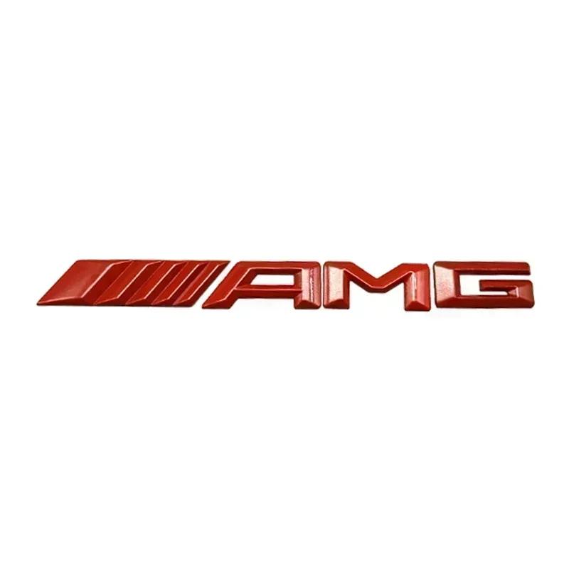 3D Metal Car Rear Letter Emblem Trunk Sticker For Mercedes benz AMG C E S GLE CLC Class W204 W203 W205 W124 W221 W213 W212
