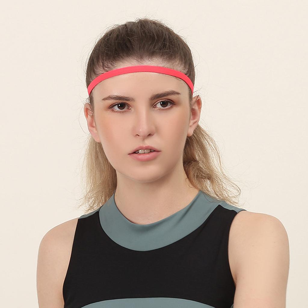 Sport-Stirnbänder Atmungsaktive Haarbander Elastische Schweißabsorbierende Bänder Fußball Tennis Kopfband für Männer und Frauen