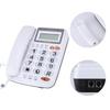 Desktop Corded Landline Telephone With Caller ID Display With Speakerphone for HomeOffice White