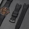 Silicone Watchband For Citizen Eco-Drive CA4154 4155 AW1475 1476 Bracelet Men Rubber Replacemen Strap