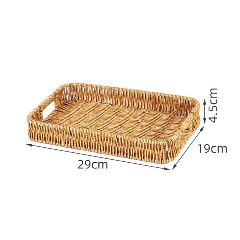 Jingbaodi Imitation Rattan Square Storage Basket