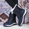 Snow boots women's shoes new velvet thickened autumn and winter short women's boots sports casual warm cotton shoes