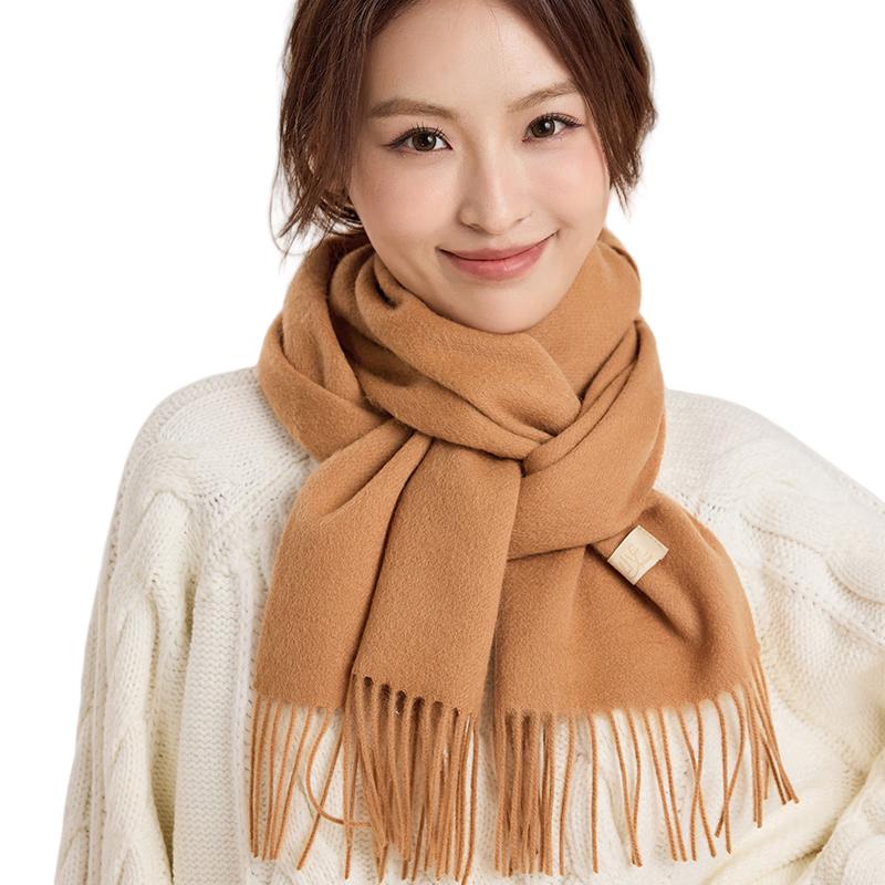 Yuxiaoduo Pure Wool Long Scarf & Shawl