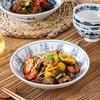 Hechuanya Hand-Painted Blue and White Ceramic Dinnerware Set (8-Piece)